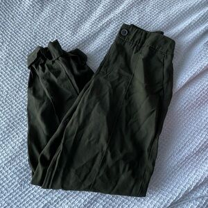 Green Paper Bag Trousers